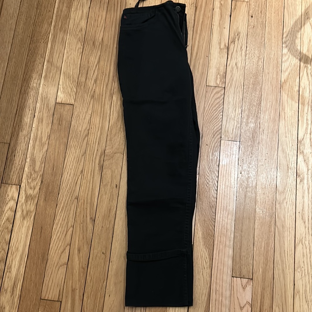 Ralph Lauren Low Rise Black Jean with Thick Cuff